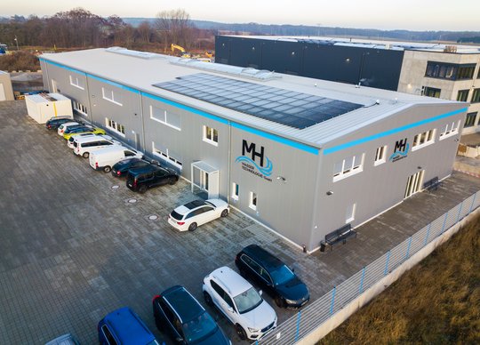 Neubau Produktionszentrum MH Wassertechnologie GmbH